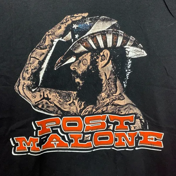 Post Malone F-1 Trillion Album T-Shirt Medium - Image 2