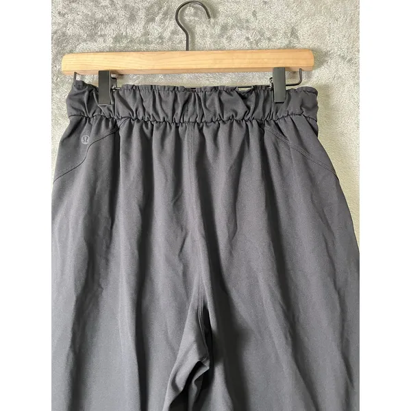 Lululemon Stretch High-Rise Jogger Black Size 6 Athletic Travel Athleisure‎ - Image 4