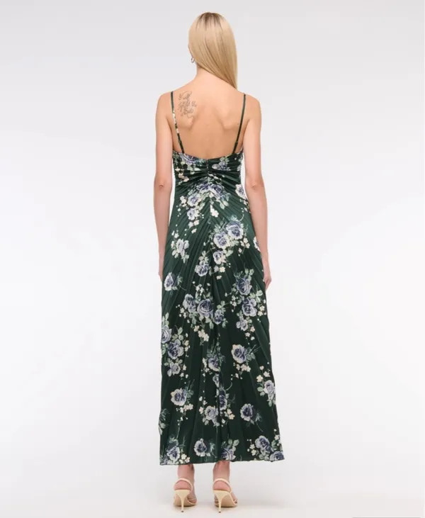 The A&F Giselle Sunburst Pleated Maxi Dress - Image 2