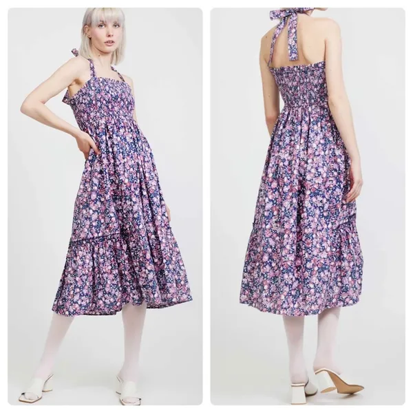 Laura‎ Ashley x Batsheva Country Chic Vintage Inspired Gwen Dress in Inglesham - Image 2