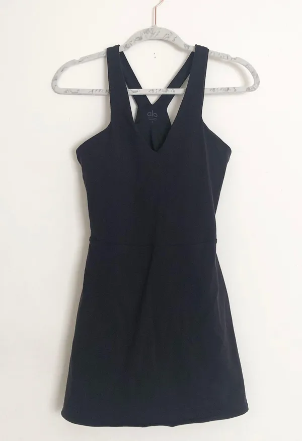Alo Airbrush Real Dress Black S - Image 5