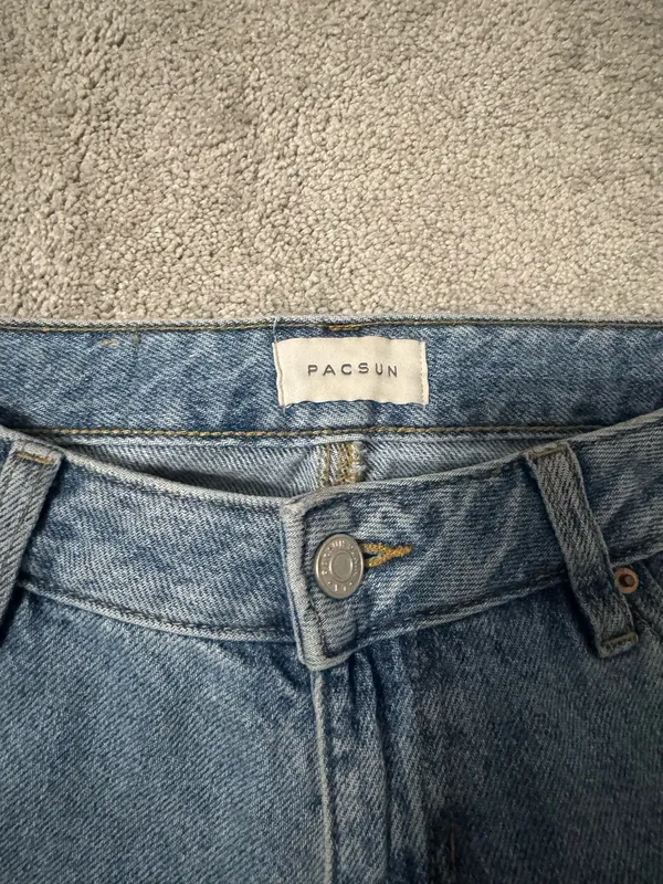 PacSun Low-Rise Baggy Jeans Casey Medium Indigo - Image 3