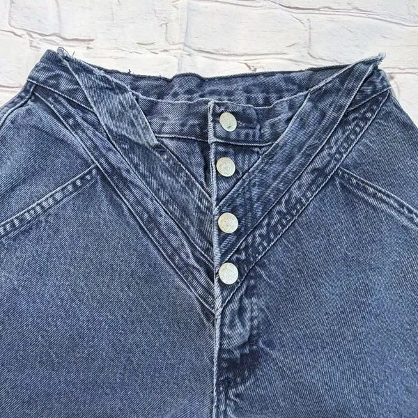 Vintage Roper Womens Jeans High Rise Bareback Button Fly‎ Western Sz 11/12 80's - Image 4