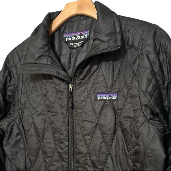 Patagonia Women’s Size XS Black Nano Puff Quilted Full Zip Jacket - Image 5