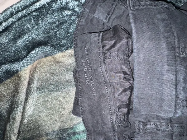 Baggy American Eagle Wide-Leg Jeans Cargo - Image 5