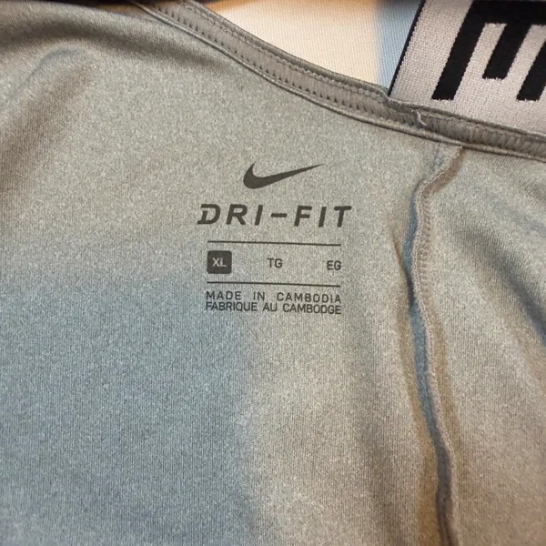 Nike Womens Shirt EUC XL Dri-FIT T-Back Training Tank Top Athleisure Workout Gym - Image 5