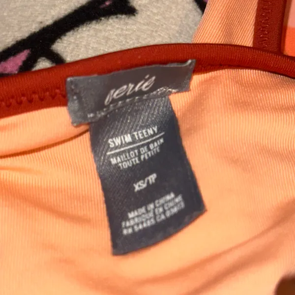 Aerie Swim Teeny mixed size striped bikini - Image 4