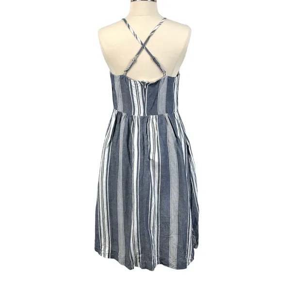 Abercrombie & Fitch Sundress Womens Medium‎ Square Neck Summer Beach Coastal - Image 7