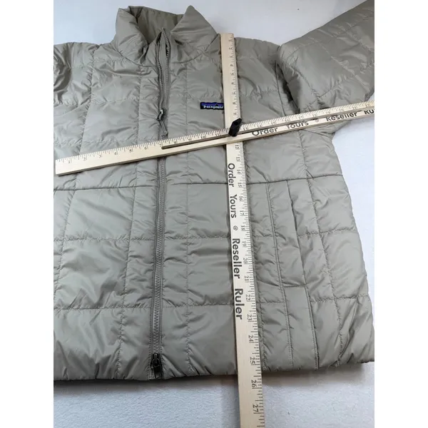 Patagonia Women's Light Gust Jacket Seabird Grey Large NEW ($250 Retail) - Image 5