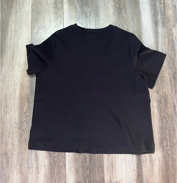 NWT Old Navy Relaxed Heavyweight Black T-Shirt - Image 5