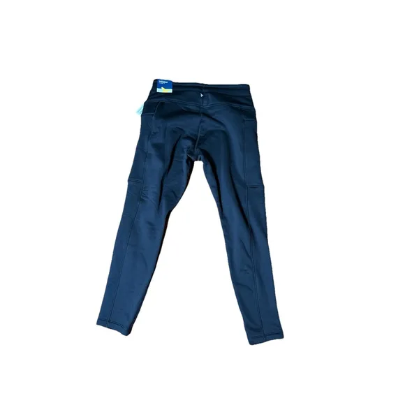 Old Navy Active‎ Leggings Womens Large High Rise Built In Warm Black - Image 4