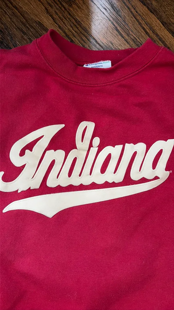 Vintage Indiana Champion University Sweatshirt - Image 3