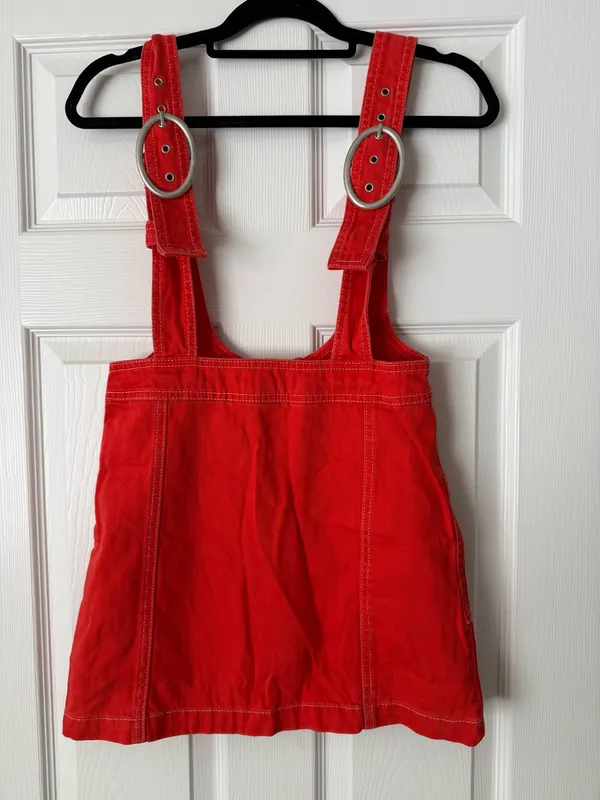 Forever 21 Denim Overall Mini Dress - Image 2