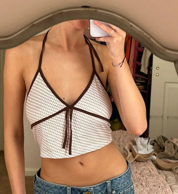 Y2K Halter Top Multiple Size XS - Image 2