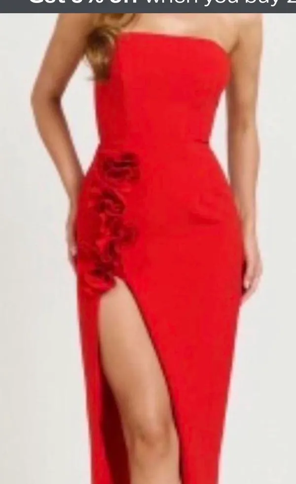Red Showpo Dress Maxi - Image 4