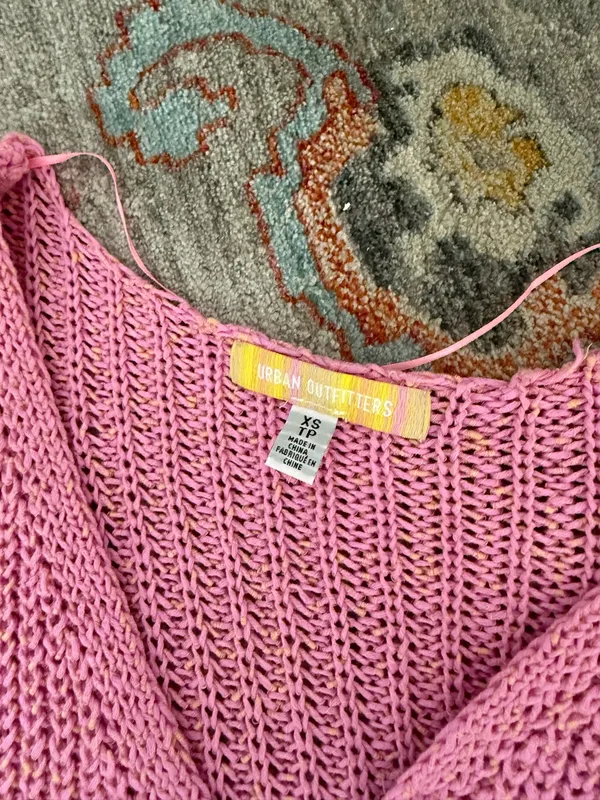 Urban Outfitters Pink Knit Cardigan - Image 4