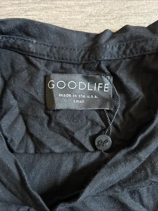 Goodlife Black Women's Cropped Tee - Image 2