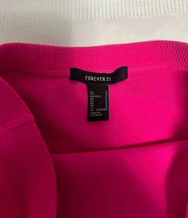 Forever 21 Hot Pink Bodysuit - Image 2