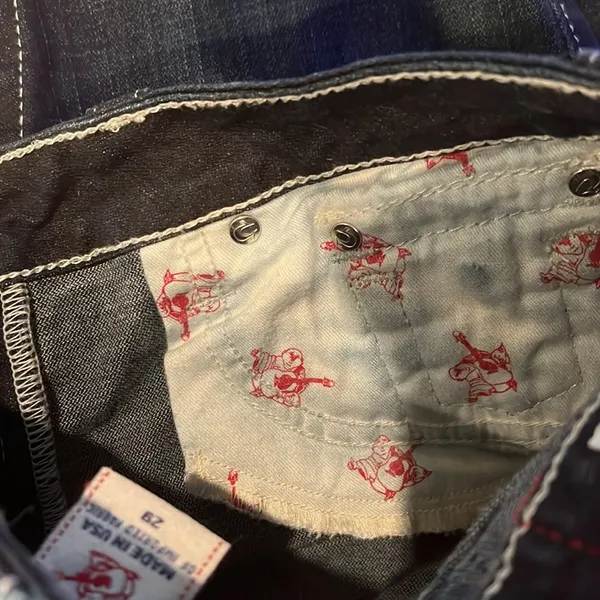 True, religion, skinny jeans size 29 - Image 10