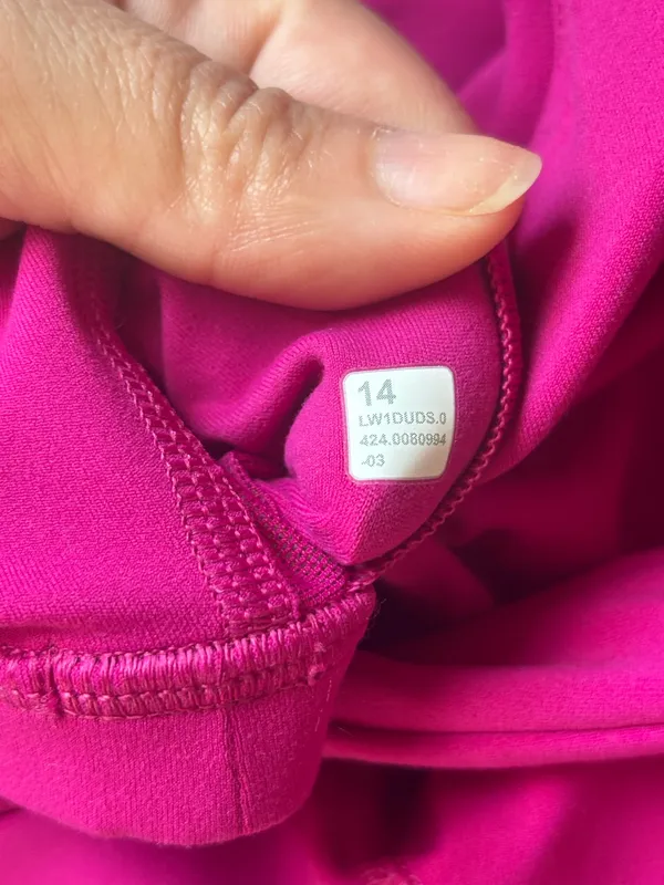 Lululemon Align Tank Top *Light Support, A/B Cup Ripened Raspberry Size 14 - Image 5