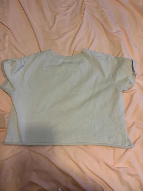 Brandy Melville Cropped T-Shirt - Image 3