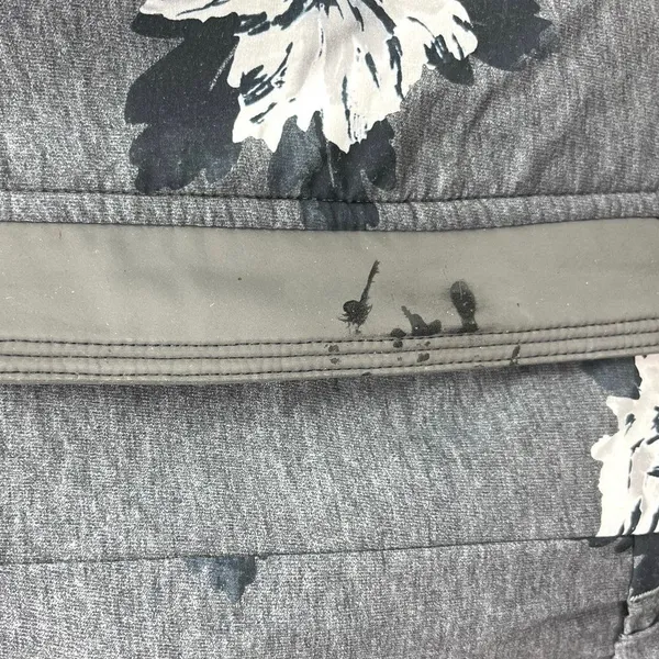 Lululemon Both Ways Gray Black Reversible Full Zip Pockets Bomber Jacket Coat S - Image 7