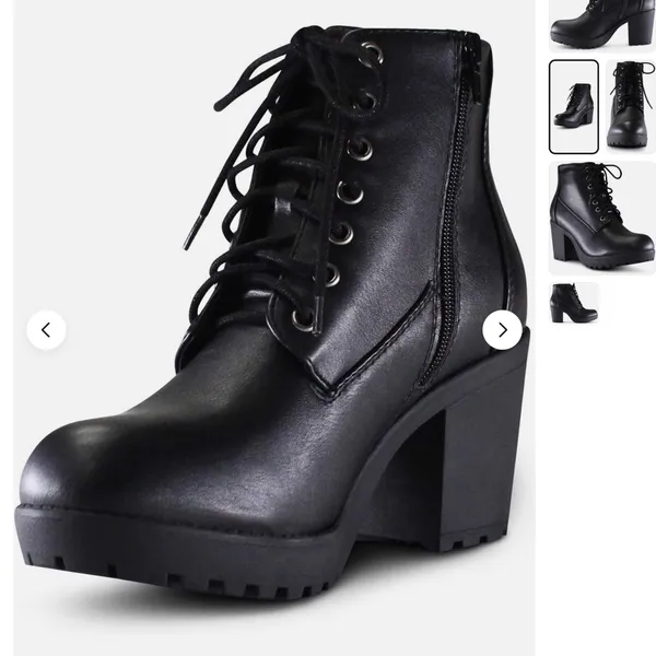 Marco Republic Sydney black moto tall boots size 6 new - Image 5