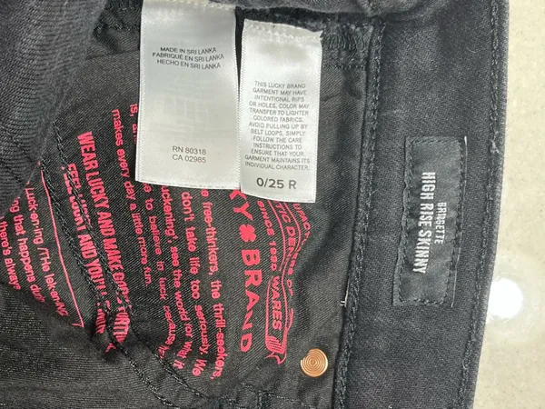 Lucky Brand Bridgette High Rise Skinny Jeans - Image 4