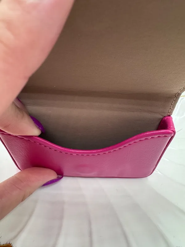 Wallet Rose Pink Card Wallet - Image 4