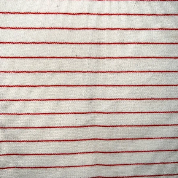 Lacoste Cream and Red Striped Top - Image 9