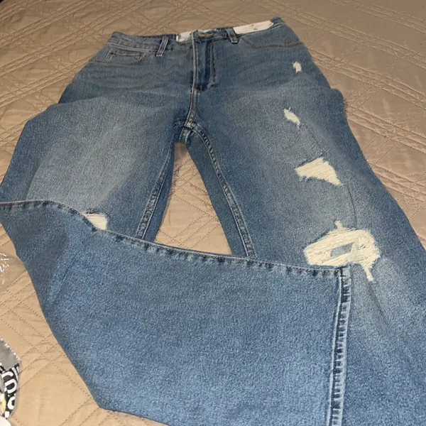 Hollister curvy ultra high dad Jean - Image 9