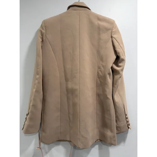 House of CB Marta Latte Tailored Oversized Timeless Blazer Chic Preppy NWT XS - Image 6
