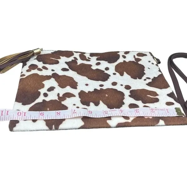 NWT L.I.B. New York faux pony fur crossbody bag - Image 6
