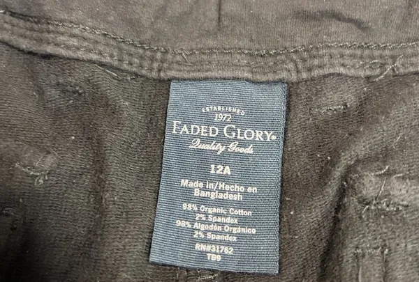 Cargo Sweatpants Black Size M - Image 4