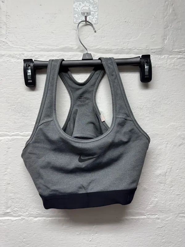Nike Gray Sports Bra - Image 2