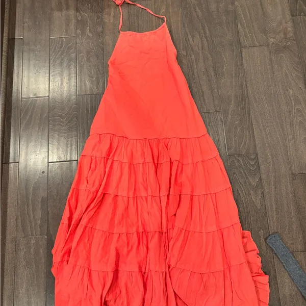 Free People Somewhere Sunny Drop Waist Maxi Dress - Image 4