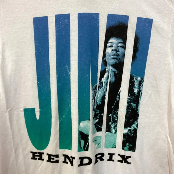 Jimi Hendrix Experience White Tshirt size Medium - Image 2
