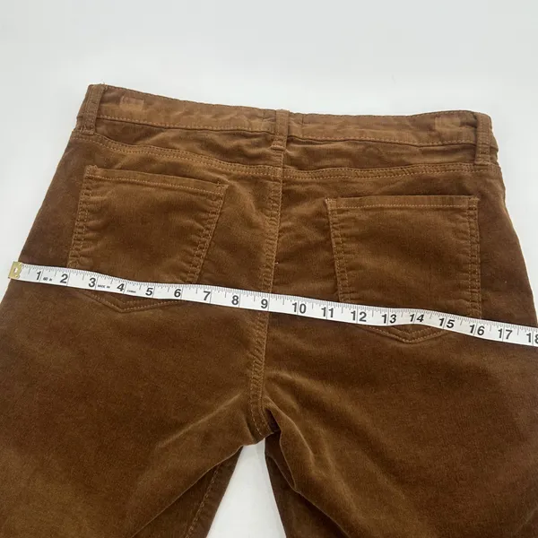 EDYSON Corduroy Pants Women’s 30P Petite Brown HAMPTON Skinny Fine Wale Classic - Image 10