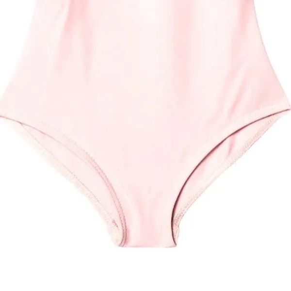 Capezio Adult Pet XS 2-4 Leotard Pink Long Sleeve Scoop Neck Dance Yoga Gym - Image 4