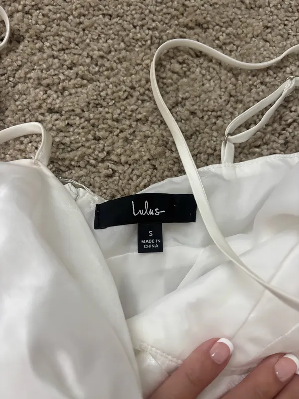 Lulus White Mini Dress - Image 3