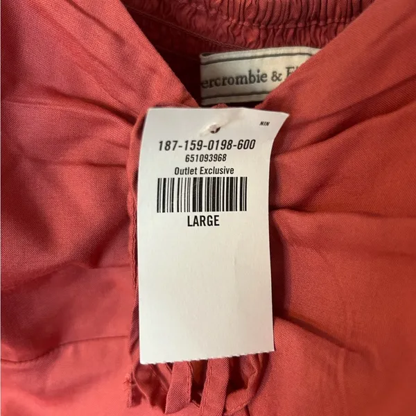 Abercrombie and Fitch Midi Dress Size Large - Image 7