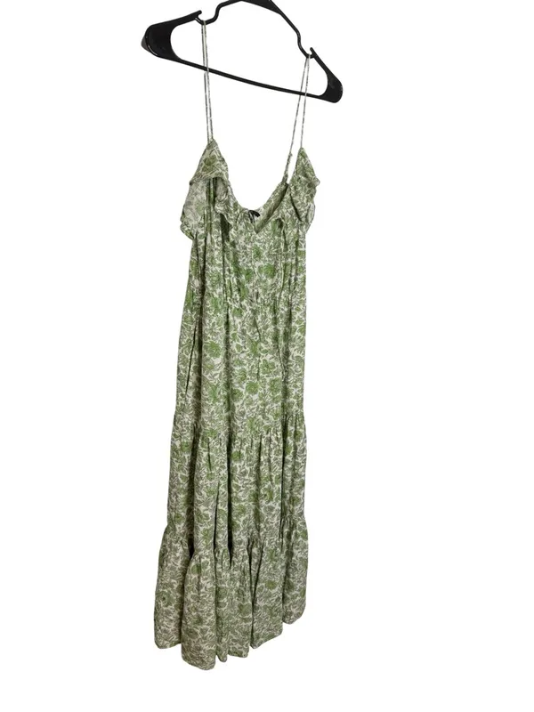 ✨J.Crew Floral Tiered Midi Dress Size S✨‎ - Image 4