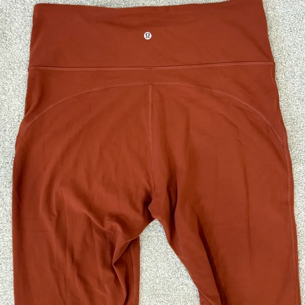 Lululemon Groove Super High Rise Crop Size 14 - Image 5