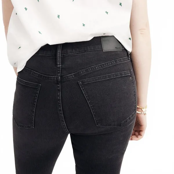 Madewell Tall 9" Mid-Rise Skinny Jeans in Black Sea NWT Size T25 - Image 2