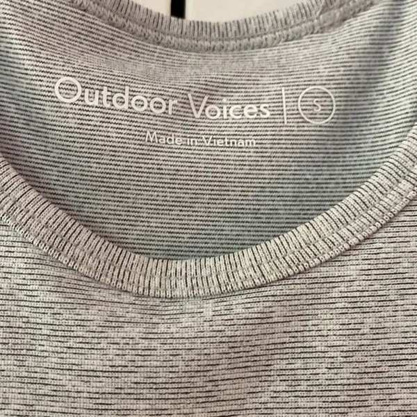 Outdoor Voices Athena Athletic Dress‎ Dove / Ash Gray Grey Pickleball Mini Dress - Image 10