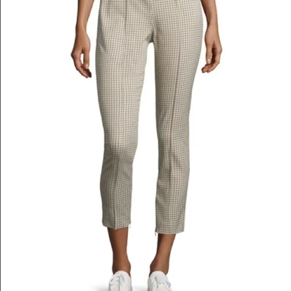 Theory‎ Alettah Ainsley Check Cropped Pants - Image 7