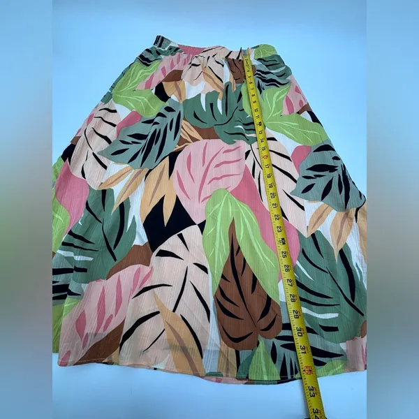 LOFT Leaf Print Maxi Skirt - Image 11