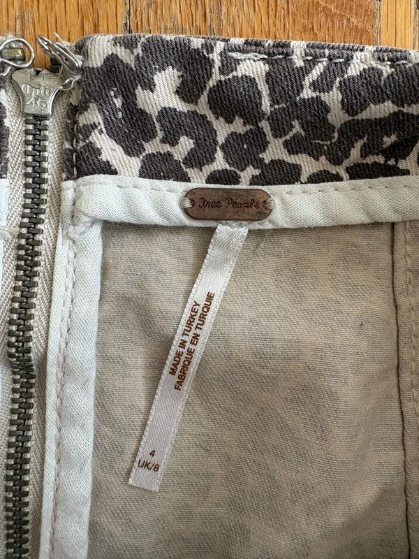 Free People Cheetah Skirt - Image 2