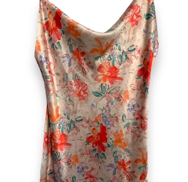 Paper Heart Cowl neck midi floral dress - Image 3
