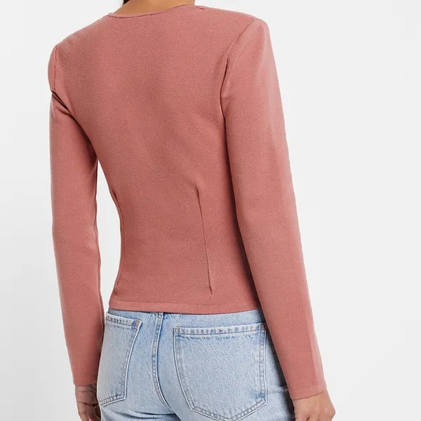 NWT Express Body Contour Corset Sweater Jacket - Image 5